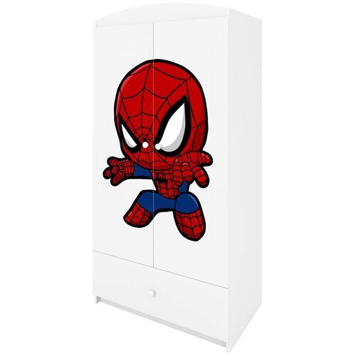  Dječji ormar - SPIDERMAN - bijeli Slike
