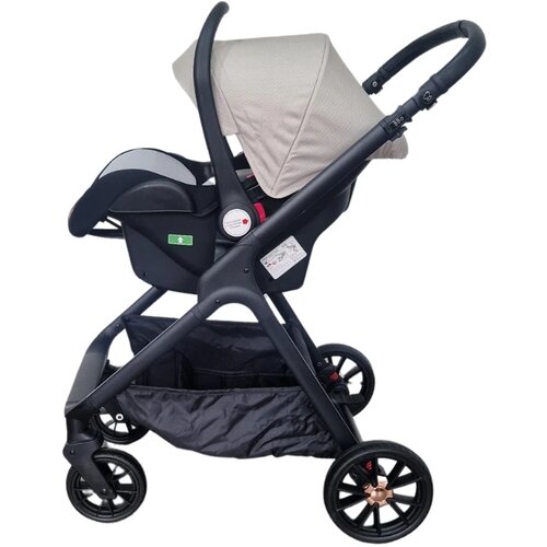 Bbo kolica za bebe 3u1 mamamia beige, 0m+ Slike