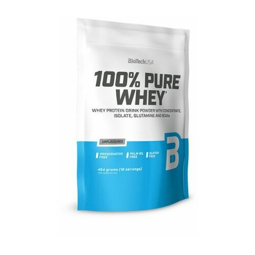 Biotechusa 100% pure whey - 454gr unflavoured Cene