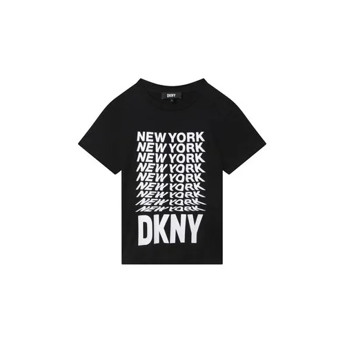 Dkny Majica D35S76 D Črna Regular Fit