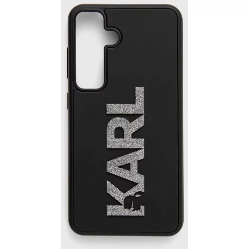Karl Lagerfeld Etui za telefon S24 S921 boja: crna, KLHCS24S3DMBKCK