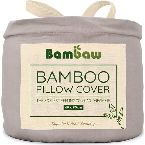 Bambaw prevleka za blazino iz bambusa 40 x 80 cm, 2-delni set - grey Cene