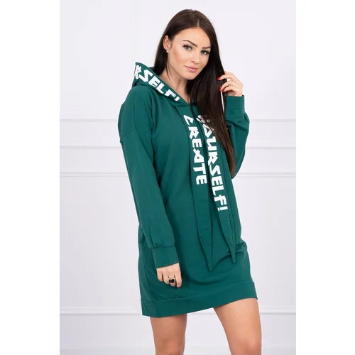 Kesi Oversize Dress Dark Green