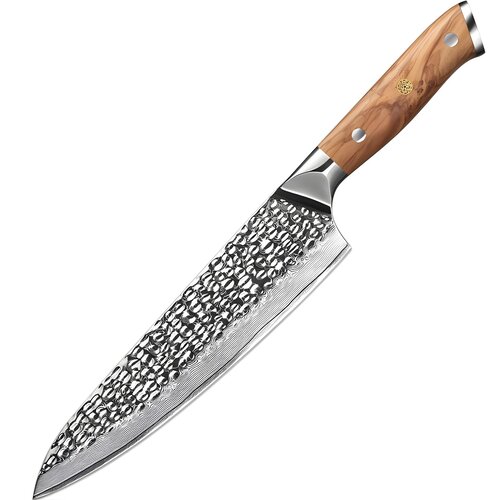 IZMAEL Damaskasti kuhinjski nož ZA-37483 - Chef / Smeđa Cijene