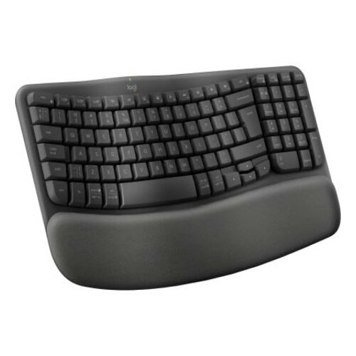Logitech Wave Bluetooth ergonomska tastatura- GRAPHITE - US INT'L Cene