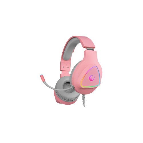  Slu&scaron;alice sa mikrofonom gaming RAMPAGE M7 MONCHER pink RGB LED USB 7.1 Cijene