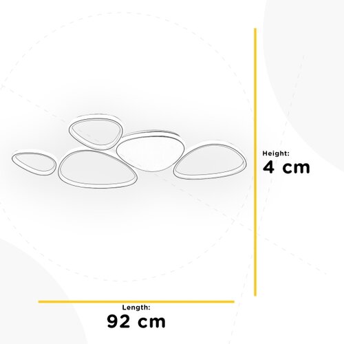  ONLI - LED stropno svetlo ROMEO LED/48W/230V 4000K bela Slike