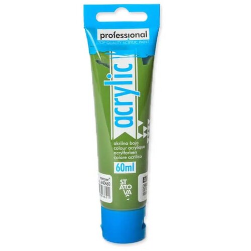 Professional profesional acrylic, akrilna boja, 60 ml - odaberite nijansu chrome oxide green Cene