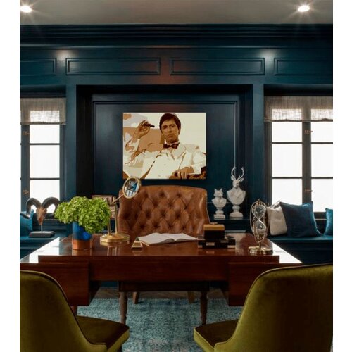  Največji mafijci na platnu Scarface - Tony Montana kadi cigaro () Slike
