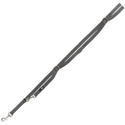 Trixie povodec za pse Premium nastavljiv L-XL 200 cm/25 mm siva Cene