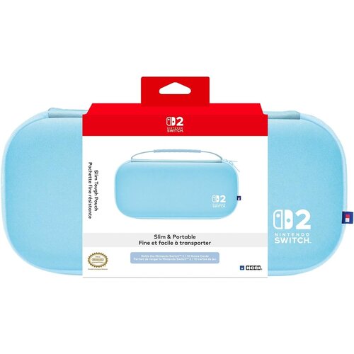 Hori Slim trda zaščitna torbica svetlo modre barve za Nintendo Switch 2 Cene