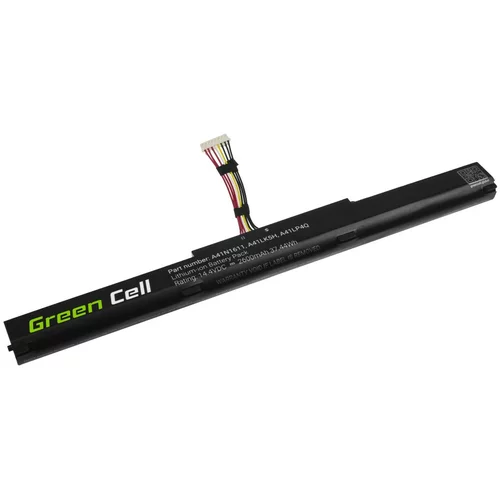 Green cell Baterija za Asus GL553 / FX553 / FX753, 2600 mAh