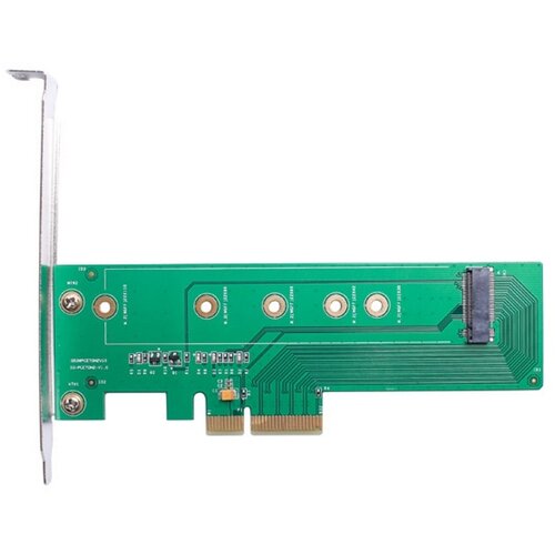 E-green PCI Express M.2 (NGFF/SSD) na PCI Express SATA 4 x 3.0 Adapter Slike