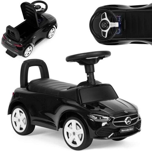 ECO TOYS Ecotoys Guralica mercedes c class sa interaktivnim volanom i zvucima, black ( 667 BLACK ) Cene