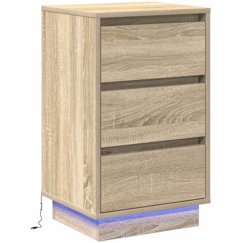  Noćni ormar Sonoma hrast 39 x 34,5 x 65 cm Konstruirano drvo Slike
