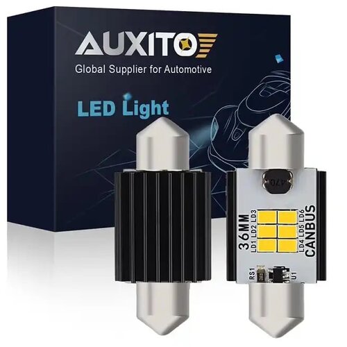 Auxito LED sijalica za tablicu 36mm (C5W 6411 6418) – 6000K CANBUS Cene