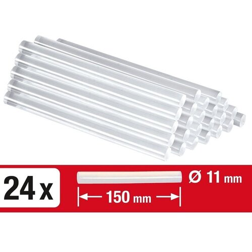 Einhell 24-delni set patrona za pi&amp;scaron;tolje za vruće lepljenje 11x150 mm Slike