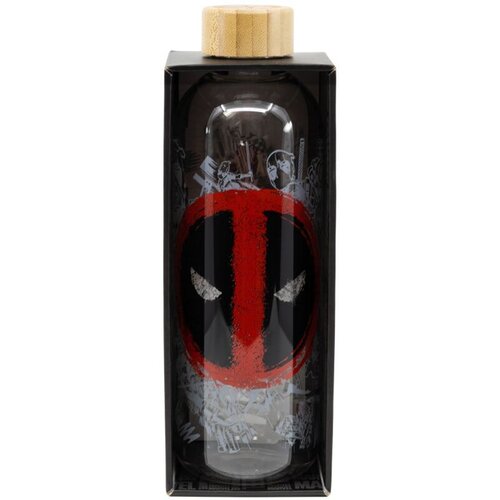 STOR Marvel Deadpool staklena boca 1030ml Slike