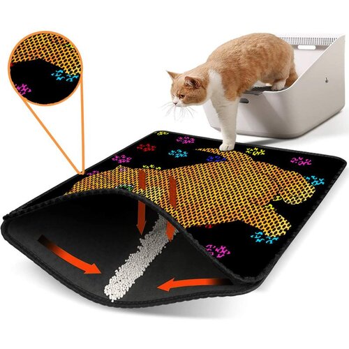 WALLXPERT Nrszn0101 multicolor cat litter mat Cene