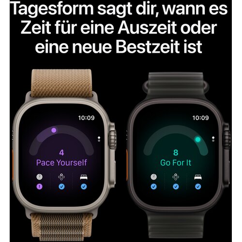 Apple watch ultra 4 cellular 49mm natur titan case stl m_l#watch Slike