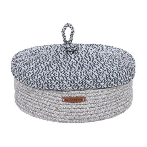 Colourful Cotton 9008021 greynavy blue decorative box Cene