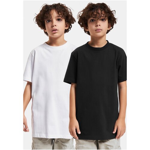 Urban Classics Boys Basic Tee 2-Pack white/black Slike