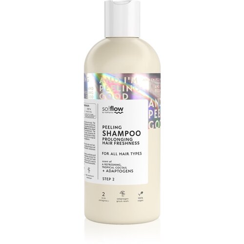SoFlow Peeling Hair piling &amp;scaron;ampon za mastno lasi&amp;scaron;če 400 ml Slike
