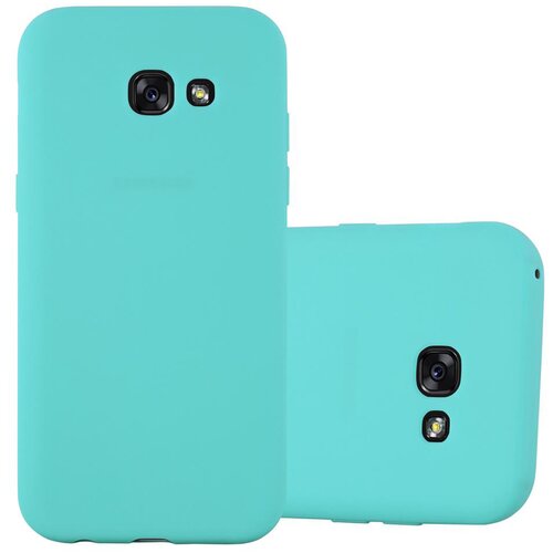 Cadorabo Ohi&scaron;je, združljiv s Samsungom v Candy Blue - Za&scaron;čitni pokrov iz fleksibilnega silikona TPU, (20572975) Cene