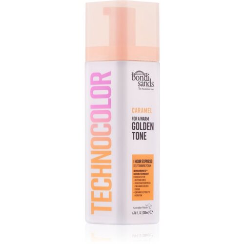 Bondi Sands Technocolor 1 Hour Express Caramel samoporjavitvena pena odtenek Warm Hydrated Glow 200 ml Slike