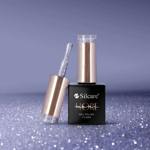 Silcare manimore gel polish flash light blue trajni gel lak za nokte uv i led Cene