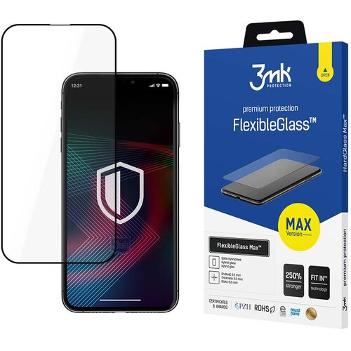 3mk OVITEK IZ KALJENEGA STEKLA FLEXIBLEGLASS MAX ZA APPLE IPHONE 14 PLUS, (21978150) Slike