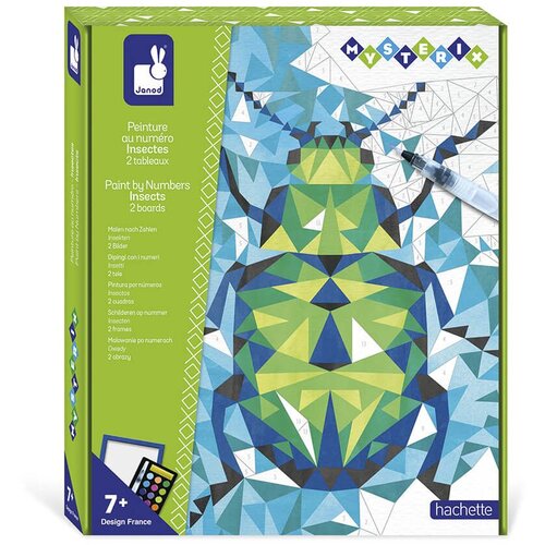 Janod Kreativni set bojenje po brojevima Insekti Cene