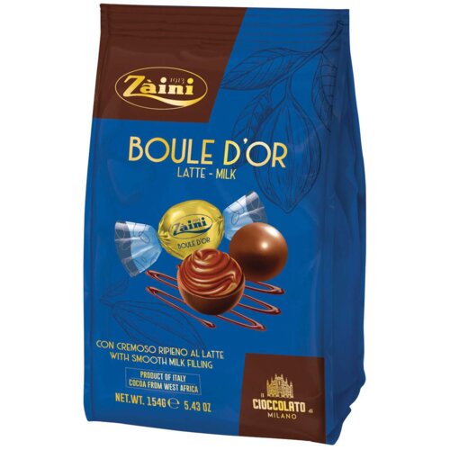 Zaini Praline Boule d'or milk 154g Cene