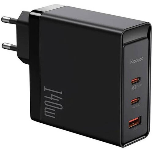McDodo GaN 140W omrežni polnilec CH-2911 2x USB-C, USB-A (črn) Cene