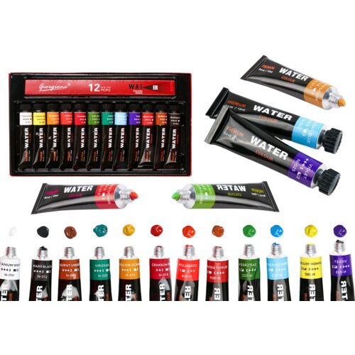  Acrylic Paint Set in a Tube 12 Colors Slike