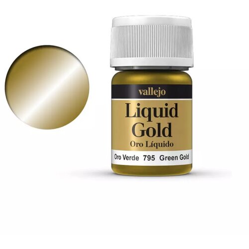 Vallejo Green Gold (Alcohol Based) boja Slike