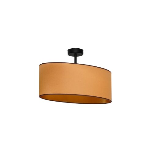  Duolla - Plafonski luster OVAL VEGAN 1xE27/15W/230V braon Slike