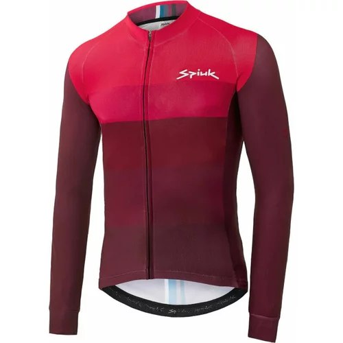 Spiuk Boreas Winter Jersey Long Sleeve Bordeaux Red XL