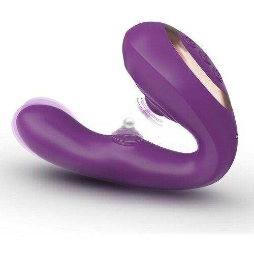 Tracy&amp;#039;s Dog G-spot Clitoral Vibrator Purple Slike