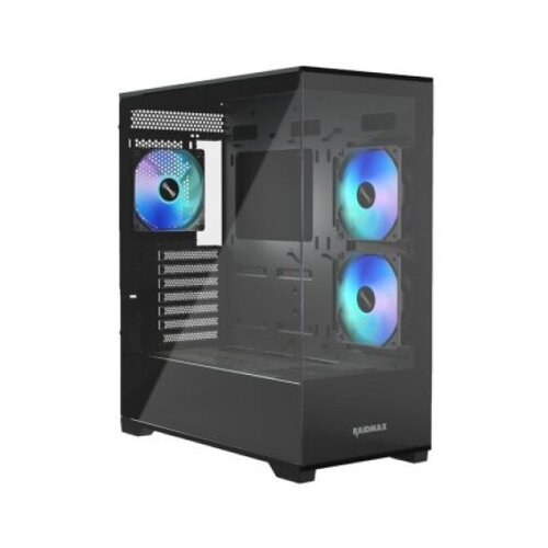Raidmax Infinita i801 Glass/3 x ARGB/Crni/I801TBF gejmersko kući&amp;scaron;te Slike