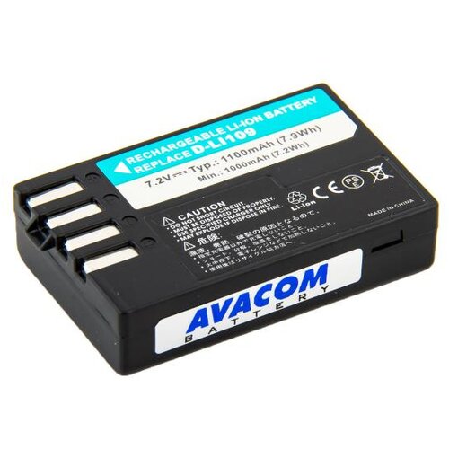 AVACOM Pentax D-LI109 Li-Ion 7.2V 1100mAh 7.9Wh, (20711836) Slike