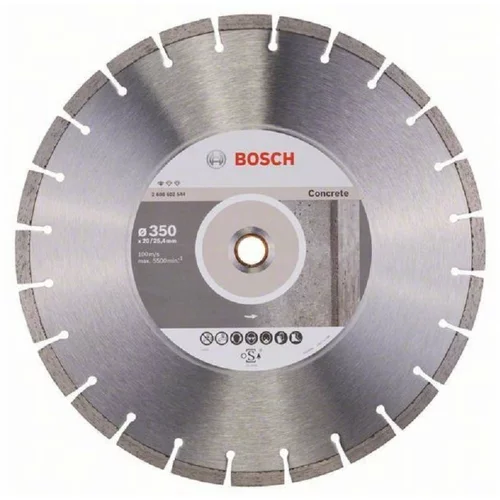 Bosch Diamond Disc 350x25,4 SEG beton, (21108609)