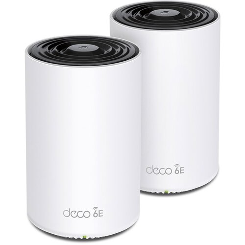Tp-link Deco Xe75 Axe5400 Celoten dom Mesh Wifi 6E Tri-Band Pack-2 Mesh System, (20533687) Slike