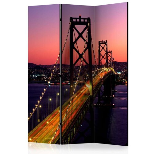  Paravan u 3 dijela - Charming evening in San Francisco [Room Dividers] 135x172 Slike