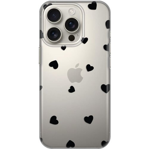  torbica silikonska print skin za iphone 16 pro 6.3 hearts Cene