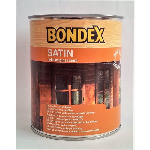 BONDEX Debeloslojna lazura za les Satin (barva: bor, 750 ml) Slike