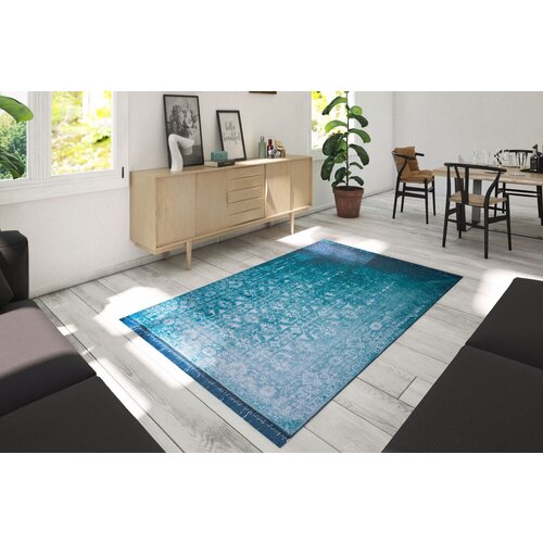 Conceptum Hypnose tepih Fusion Chenille 136, 75x230cm, Tirkizni Slike