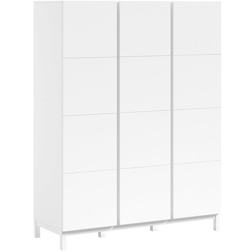 Vipack Bijela dječja garderoba 149x196x58 cm Eva – Cijene