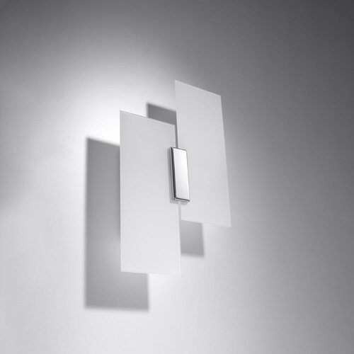 Nice Lamps Bela stenska svetilka Veronica – Cene