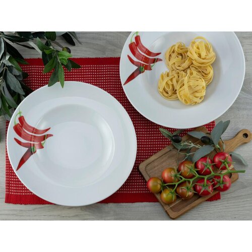 Creatable Set Krožnikov Za Testenine Chili, 4-Delni Slike